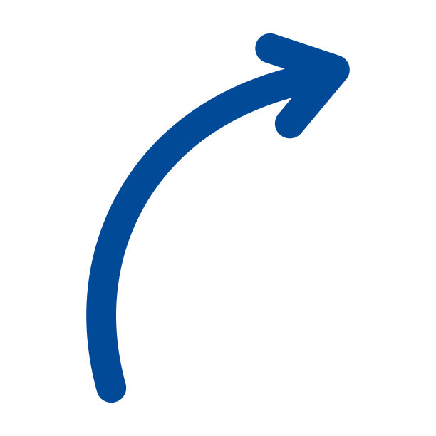 曲线箭头的插图图片下载