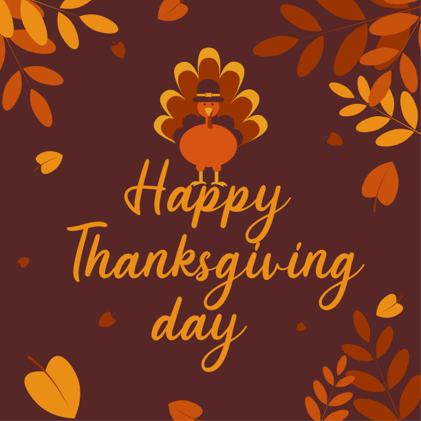 感恩节海报、横幅图片下载