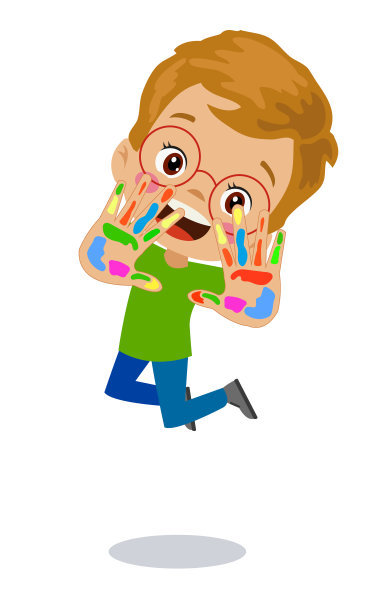 手着色游戏画了手图片下载