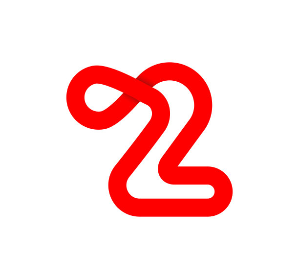 第二个无穷号。循环2个红色字母。图片下载