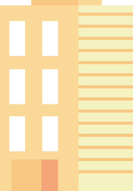 黄色的建筑图片下载