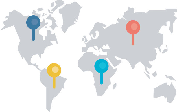 有标记的地球图片下载