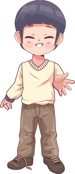 动漫男孩站图片下载