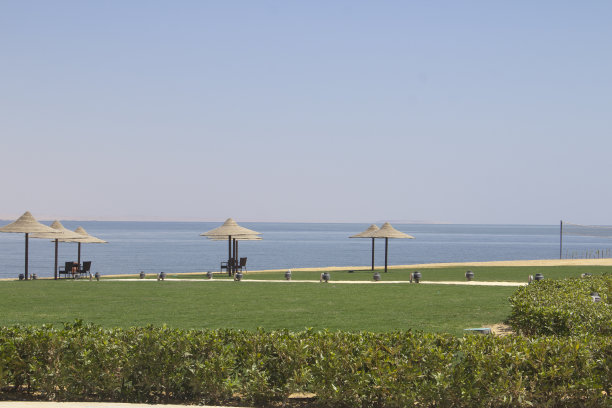 度假村看到的卡伦湖绿色景观美丽全景图片下载