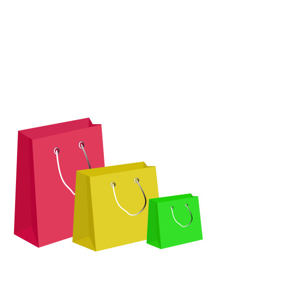 礼物纸袋，适合任何用途的伟大设计。矢量设计模板。生日快乐。图标矢量图。矢量纹理。空包装。向量假日插图。图片下载