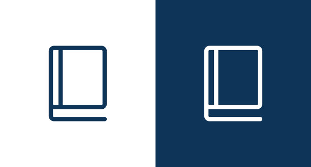 网页和手机的图书图标图片下载