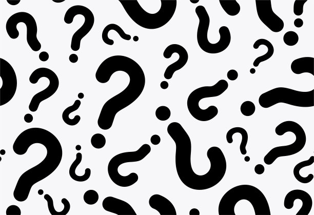 无缝模式从问号。图片下载