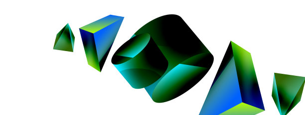 3d极简几何抽象背景图片下载