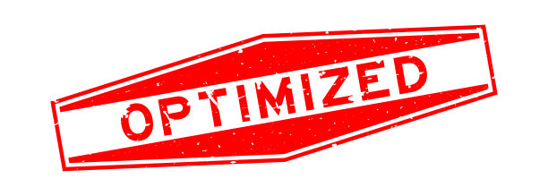 垃圾红优化字六边形橡胶印章的白色背景图片下载