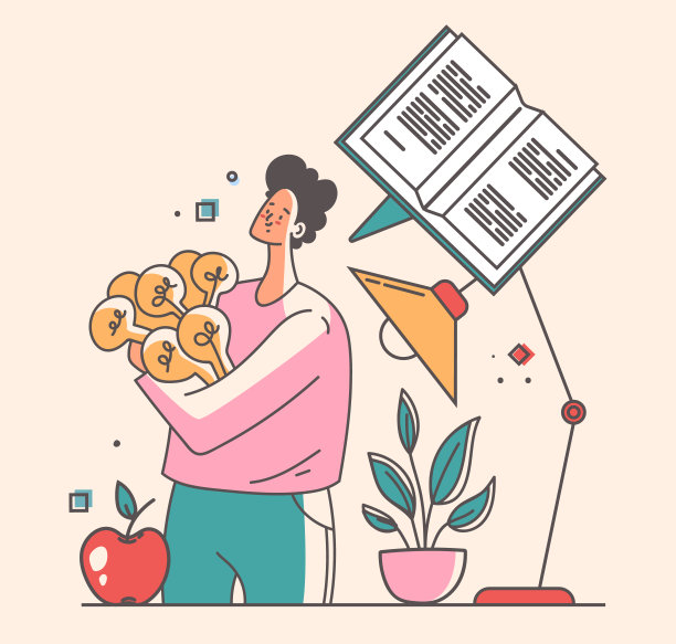 在线家庭学校学习教育学生大学学习培训抽象概念。矢量平面设计插图图片下载