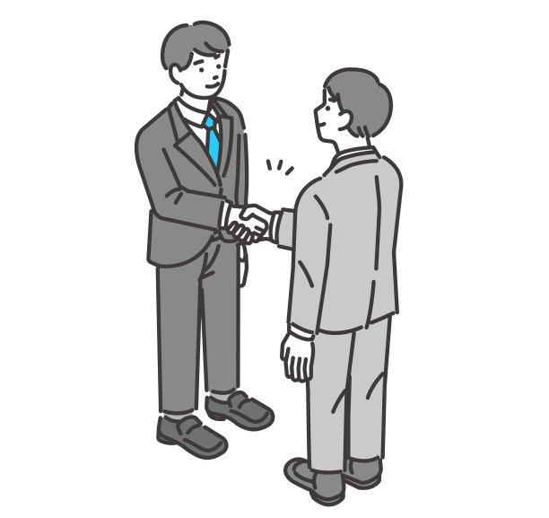 易于在商业中使用，等距商人矢量插图/图表/交易图片下载