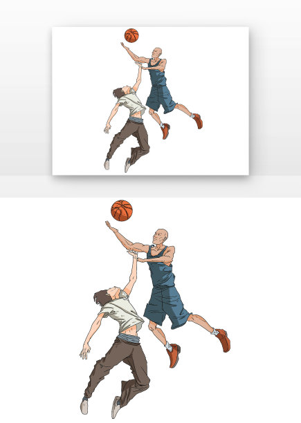 打篮球比赛的人图片下载
