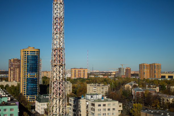 现代化的多层建筑和一个高管的火电厂图片下载