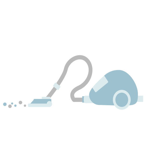 一个简单的真空吸尘器的插图图片下载