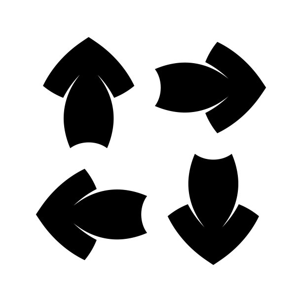 箭头图标集。黑色的轮廓。正面的看法。矢量简单的平面图形插图。白色背景上的孤立物体。隔离。图片下载