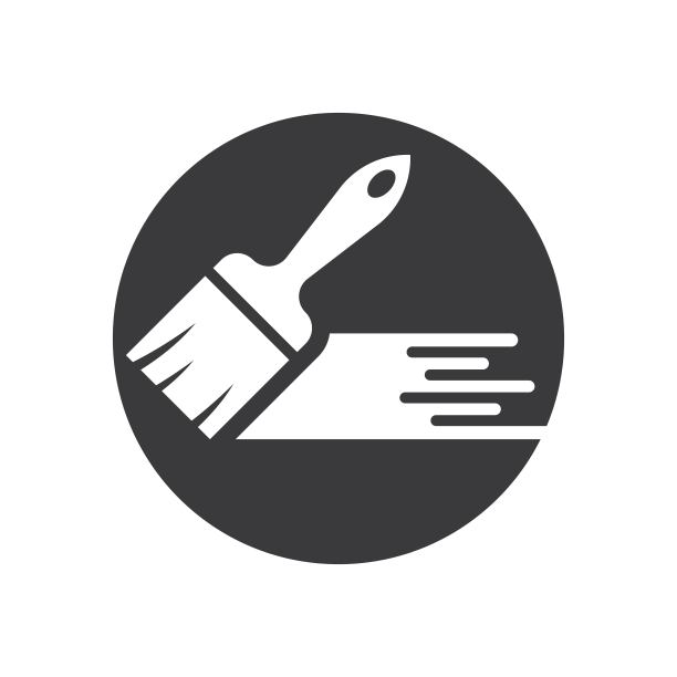 画笔标志图像插图图片下载