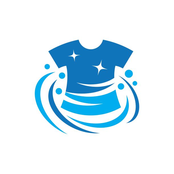 洗衣房标志图像插图图片下载