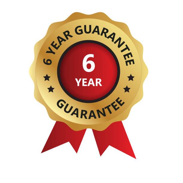6年保证徽章，保证证书，6年保证标志，年保证标志矢量照片图片下载