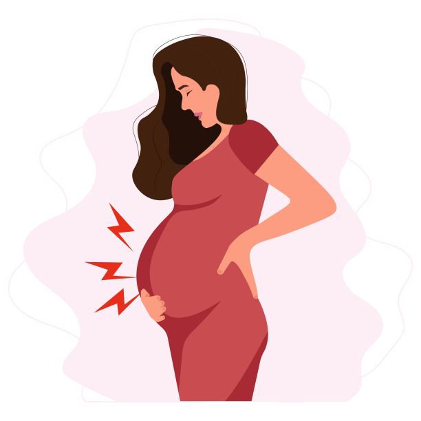 孕妇肚子疼图片下载