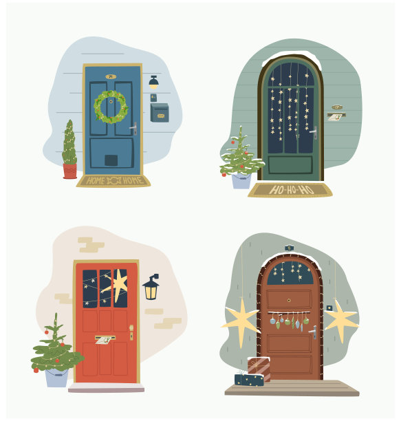 可爱的手绘插画图片下载