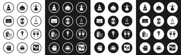 集圣诞雪人啤酒罐明信片派对图片下载