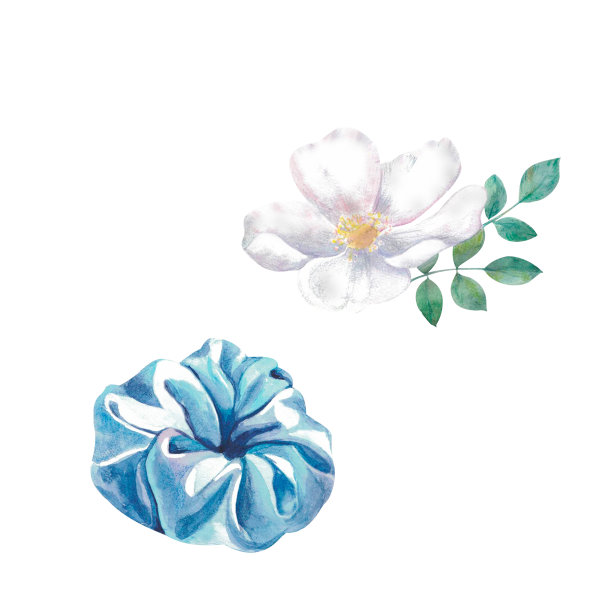 随便潦草了事。水彩。隔离图片下载