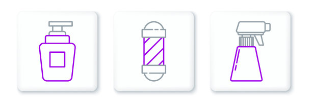 套线理发师手枪喷雾瓶瓶图片下载