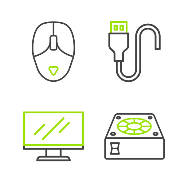 设置线计算机冷却器显示器屏幕usb图片下载