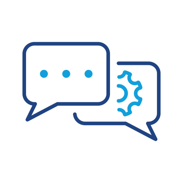 设置聊天颜色线图标。语音气泡与齿轮配置概念线性象形图。对话气球和齿轮谈话服务大纲图标。可编辑的中风。孤立的矢量图图片下载