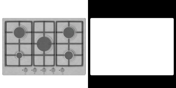 5个燃烧器燃气滚刀图片下载
