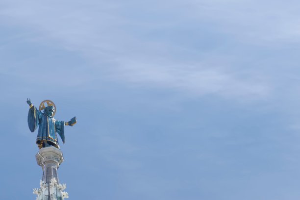 Munichch的地标。Münchner市政厅塔顶的Kindl。慕尼黑巴伐利亚。图片下载