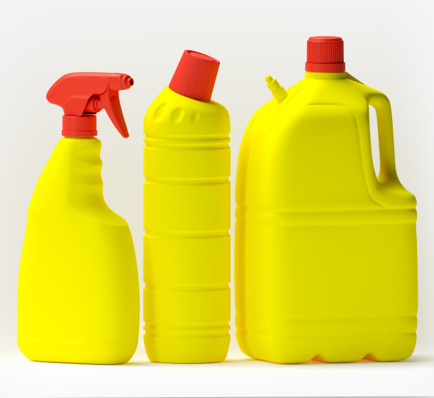 家用化学品3d效果图。用于保持室内清洁的设备图片下载