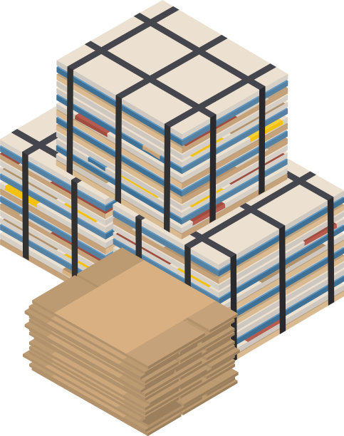 纸等距图标图片下载