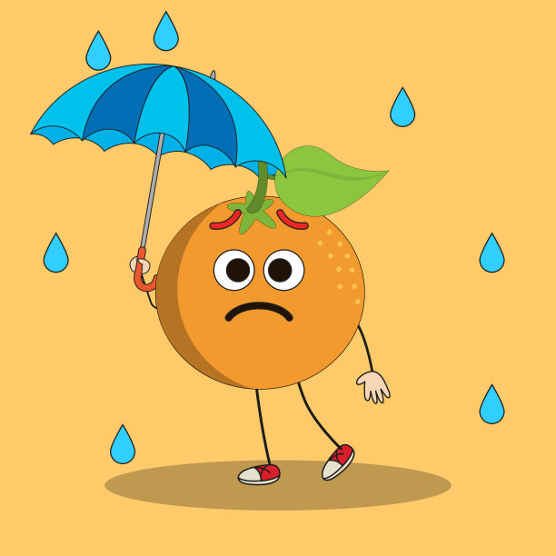 水果卡哇伊插图图片下载