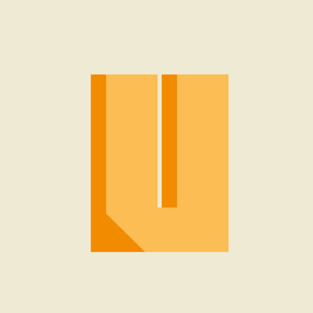 字母U的首字母标志。字母图标几何粗体字体。图片下载