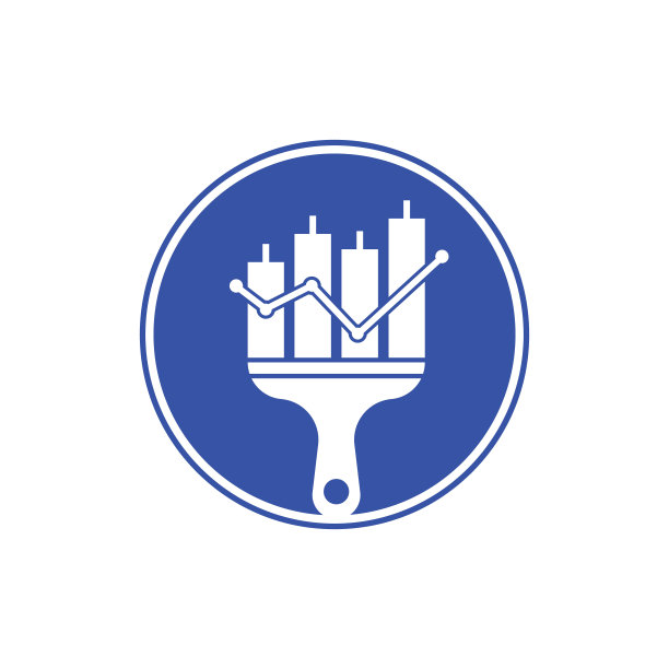 绘制财经标志设计矢量。图片下载