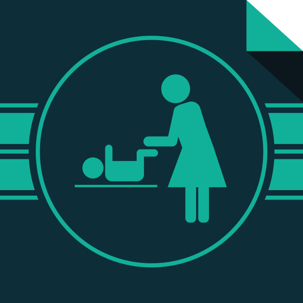 婴儿改变图标。厕所的迹象。厕所图标。公共厕所图片下载