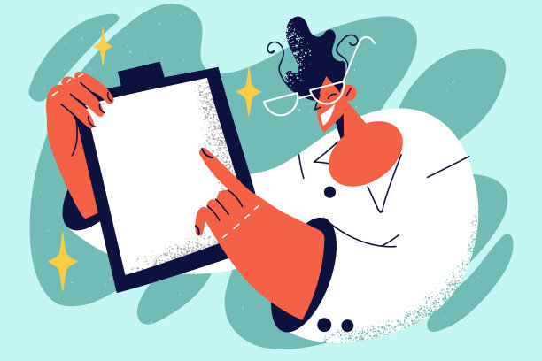 微笑的人指着模型纸图片下载