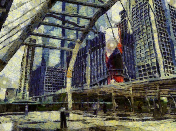 插图创造了一种印象派的绘画风格。图片下载