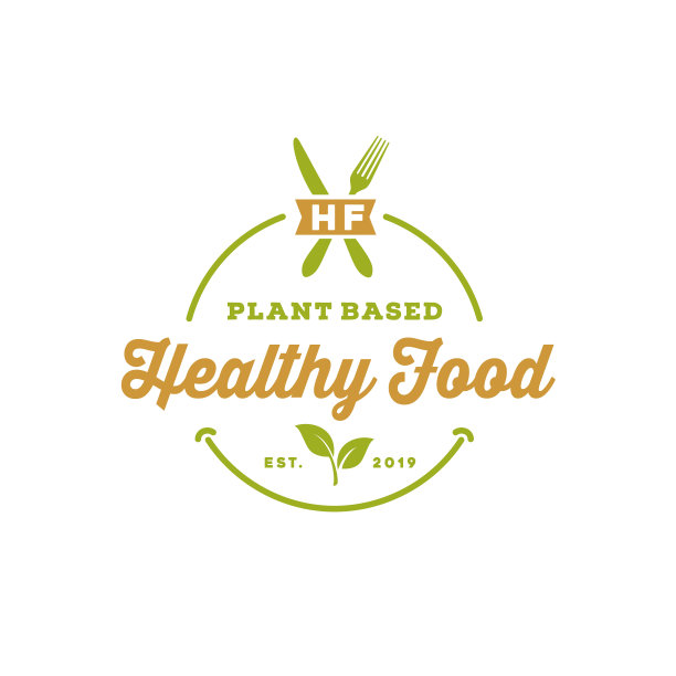 Vintage Organice天然食品/饮料标志设计图片下载