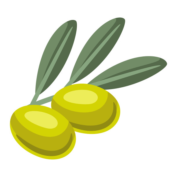 的橄榄枝形象为烹饪图片下载