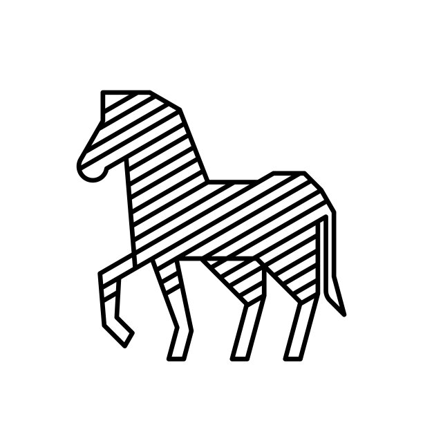 斑马的标志图片下载