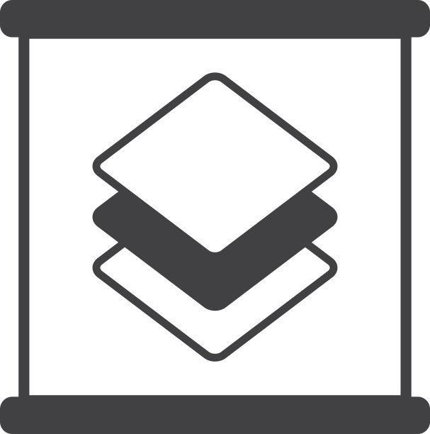 最小风格的图层插图图片下载