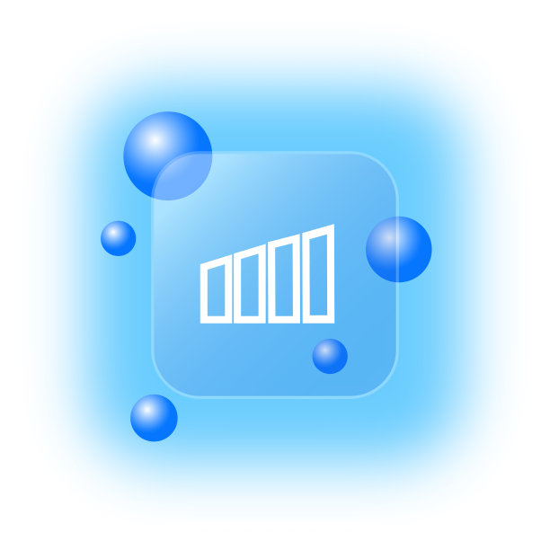 图图标。控制，增加，工作，收益。图的概念。Glassmorphism风格。矢量线图标的业务图片下载