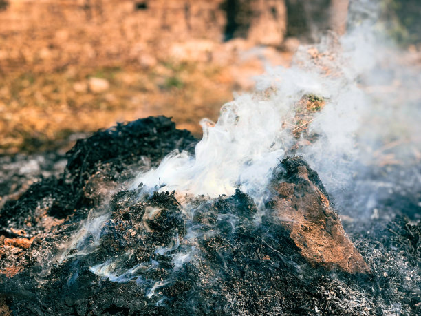 烟和黑灰图片下载