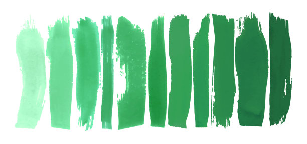 绿色涂抹油漆。喷雾的背景颜色。孤立的脏。墨画框架纹理。摘要涂刷油漆。图片下载