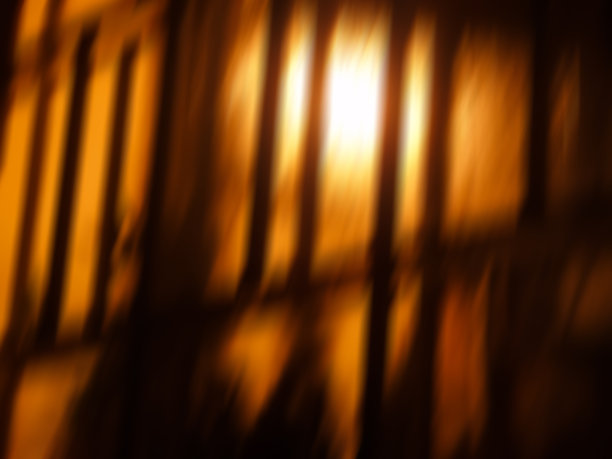 散景黄橙黄散焦金色闪光背景图片下载