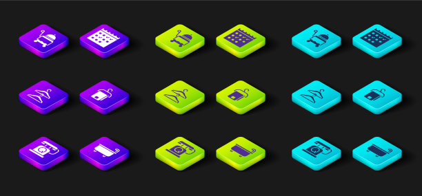 设置电话，手机，浴缸，衣架，衣柜图片下载