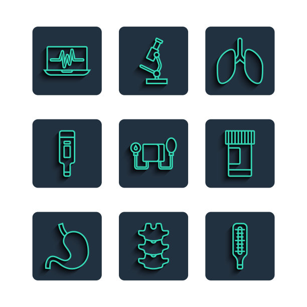 设线人胃脊柱医用体温计图片下载