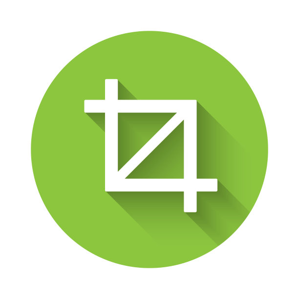 白色图片作物照片图标隔离与长图片下载